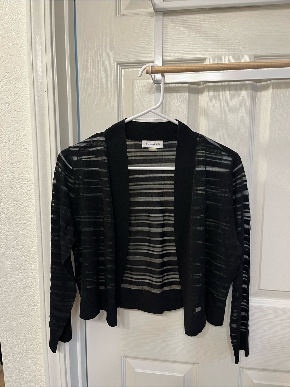 Calvin Klein Sheer Cardigan